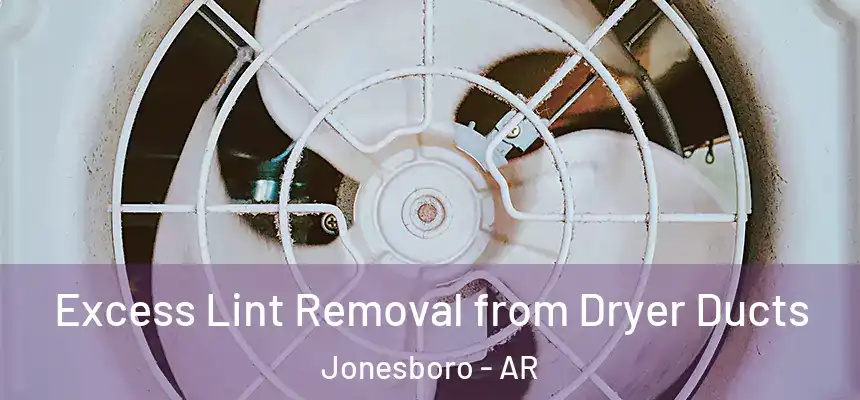 Excess Lint Removal from Dryer Ducts Jonesboro - AR
